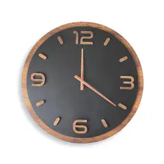 DE CASA - Reloj de Pared Decorativo Redondo
60  cm Análogo Clásico