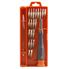 DISCOVER - Juego de Destornilladores 20 Piezas Estuche Puntas Torx Pala Estrella