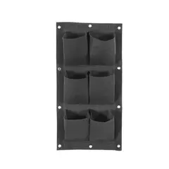 PEPO HOME AND GARDEN - Maceta Jardin Vertical De Pared X6 Bolsillos