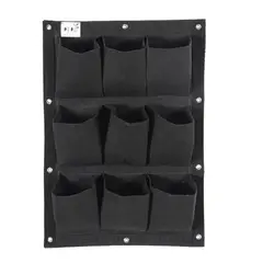 PEPO HOME AND GARDEN - Maceta Jardin Vertical De Pared X9 Bolsillos