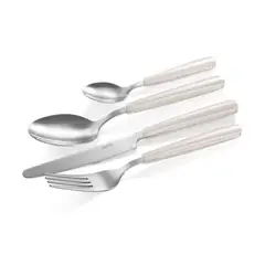 TESCOMA - Juego Cubiertos Fancy Home Blanco 16 Piezas