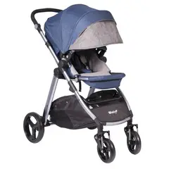 EBABY - Coche de Paseo Sarul Deluxe Azul
