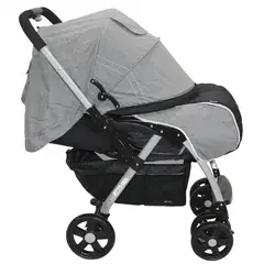 EBABY - Coche Travel System Rossi Gris