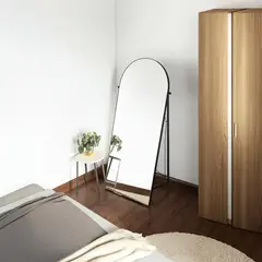 JUST HOME COLLECTION - Espejo Piso Zanzibar 70x170 Cm Negro