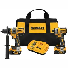 DEWALT - Kit Taladro + Atornillador Inalámbrico 20 V