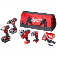 MILWAUKEE - Kit de Herramientas 269524 con Batería Recargable de Alta Potencia