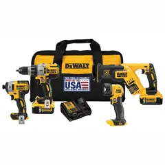 DEWALT - Kit de Herramientas Inalámbricas para Trabajo Profesional Intenso