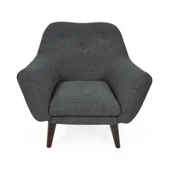 ROCA - Poltrona Lincoln 80X86X78 Tela Gris