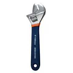 DISCOVER - Llave Expansión Cromada Mango Aislado 6 Pulgadas