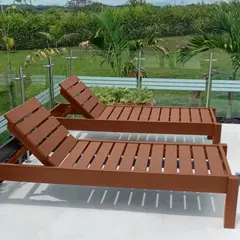 OCOPLAST - Tabla Madera Plástica Pigmentada Cedro 10.5 x 2.5 x 300 cm