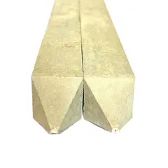 OCOPLAST - Estacón con Punta Madera Plástica 10 x 10 x 210 cm