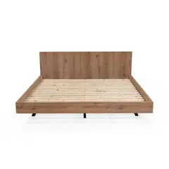 HOGAR VENECIA - Cama Libia King 90X206X206 Macula