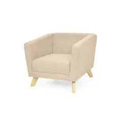 HOGAR VENECIA - Poltrona Montreal 68X80X80 Tela Beige