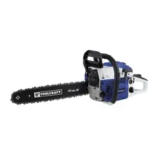 TOOLCRAFT - Motosierra A Gasolina TC3416 De 2 Tiempos De 2.2 Hp De 45 Cc Espada De 18 In - 45.7 Cm