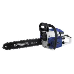 TOOLCRAFT - Motosierra A Gasolina TC3886 De 2 Tiempos De 2.9 Hp De 58 Cc Espada De 22 In - 55.8 Cm