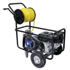 TOOLCRAFT - Fumigador Con Chasis Y Ruedas Motor Gasolina