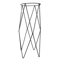 JUST HOME COLLECTION - Base Con Patas Para Matera Metal 31x68cm Negro