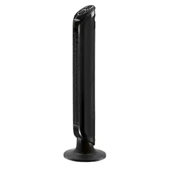 SAMURAI - Ventilador de Torre 3 Velocidades Sin Control Remoto Eole Negro