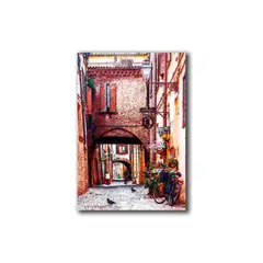 HOGAR VENECIA - Cuadro Calle Empedrada M 45X70 Cm