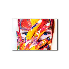 HOGAR VENECIA - Cuadro Mujer Pintada M 45X70 Cm
