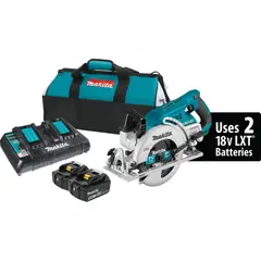 MAKITA - Kit Sierra Circular 18 V con Hoja de 18 cm y Cargador Incluido