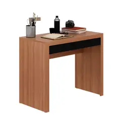 MUEBLES 2020 - Escritorio Tokio 90X74.5X46.5 Almendra/ Negro