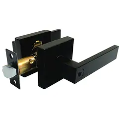 M&H SECURITY LOCKS - Manija Cuadrada Alcoba Color Negro
