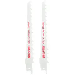 DISCOVER - Sierrita para Sierra Sable Juego 2 Piezas 152 mm X 3D Madera Dura
