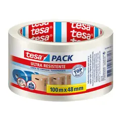 TESA - Cinta Empaque Transparente Ultra Resistente 100Mx48Mmtesa