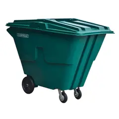 COLEMPAQUES - Contenedor Con Ruedas Practiwagon Plástica 550L Verde