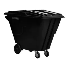 COLEMPAQUES - Contenedor Con Ruedas Practiwagon Plástica 550L Negro