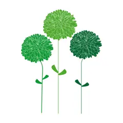 ADAZIO - Vinilo Decorativo Floral Dahlia Xs 59X80Cm