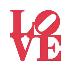 ADAZIO - Vinilo Decorativo De Texto Love L 110X110Cm