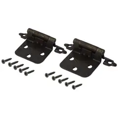 FIXSER - Bisagra Cierre Presión Pavonada 1Par