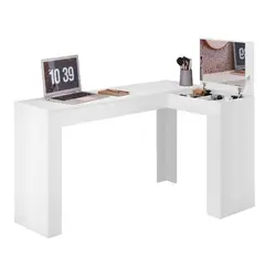 MULTIMUEBLES - Escritorio Tocador Jade 82X135X75 Blanco