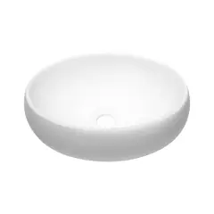 CCOL - Lavamanos Ceramica Sobreponer Ovalado Blanco Copey Pequeño