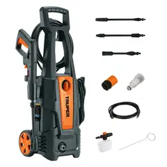 TRUPER - Hidrolavadora Eléctrica De 1.800 PSI, 1.500 W con Jabonera