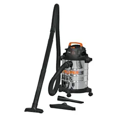 TRUPER - Aspiradora En Acero Inoxidable De 5 Galones, Sólidos Y Liquidos