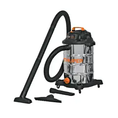 TRUPER - Aspiradora Industrial De 16 Galones En Acero Inoxidable