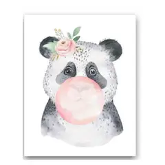 EKONOMODO COLOMBIA - Cuadro Oso Panda Kids 40X40