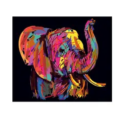 EKONOMODO COLOMBIA - Cuadro Elefante Life Colors 70X50
