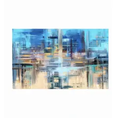 EKONOMODO COLOMBIA - Cuadro Abstract Blue 120X90