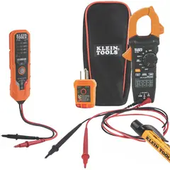 KLEIN TOOLS - Kit de Prueba Eléctrica de Pinza Amperimetrica