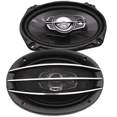 DAIRU - Parlante Para Carro 320W, 6X9', 3 Vías