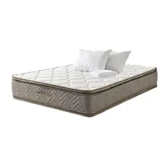 COLCHONES FANTASIA - Combo Colchón Doble Fantasía Galaxy 140x190X29 +2 Almohadas Siliconadas+ Protector de Colchón