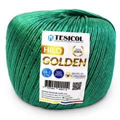TESICOL - Hilo P.P 18-1*500 Mt Ovillo Verde