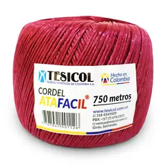 TESICOL - Hilo P.P Atafacil*750 Mt Ovillo Rojo