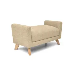 HOGAR VENECIA - Puff Montecarlo Tela Beige