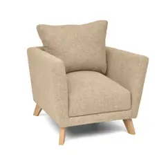 HOGAR VENECIA - Poltrona Montecarlo Tela Beige