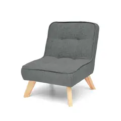 HOGAR VENECIA - Poltrona Gales Tela Gris